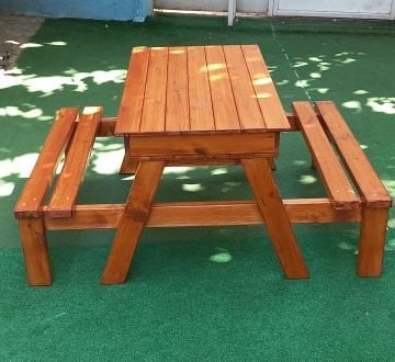 Çocuk piknik masası 120 cm