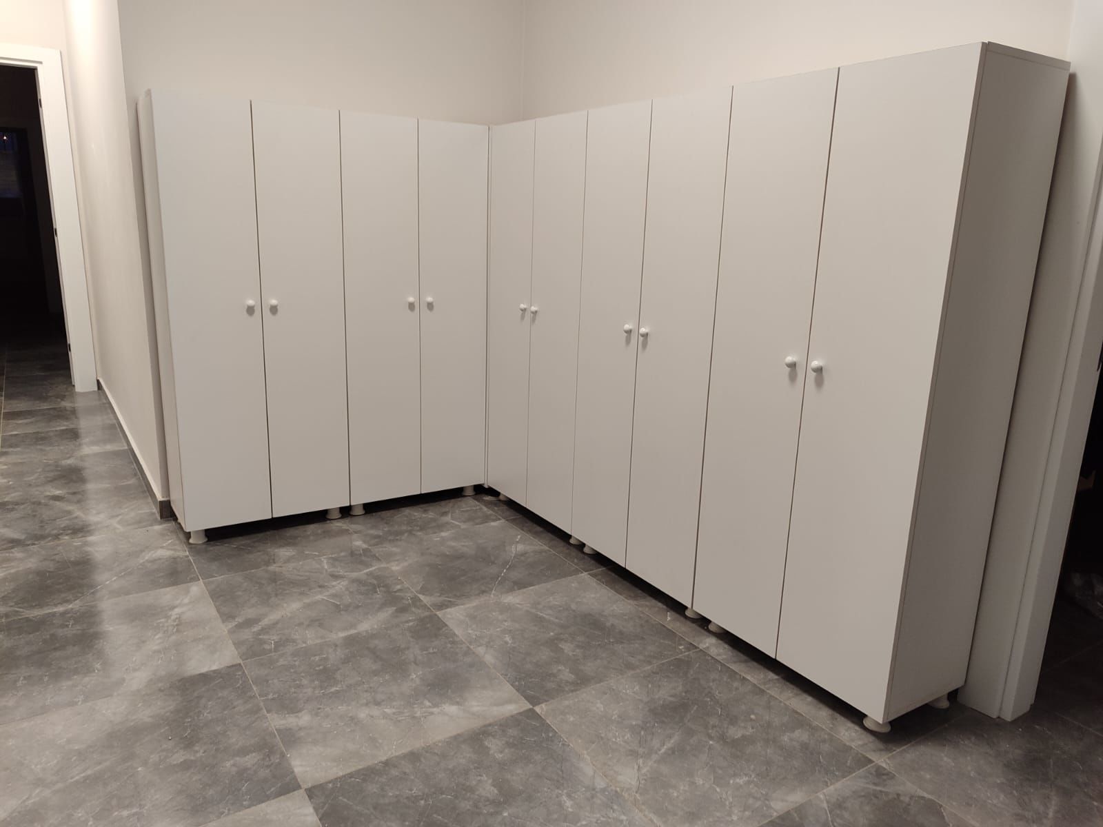 Kapaklı L Portmanto ve Ayakkabılık