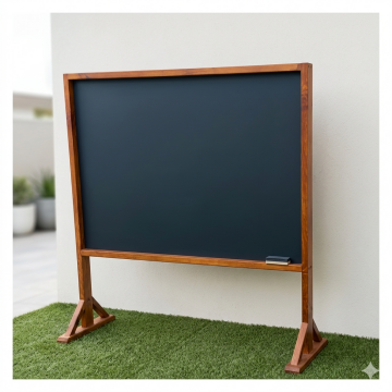 Dış mekan Tek taraflı Kara yazı tahtası. 150x100