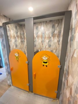 WC kabin ikili antrasit