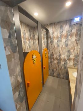 WC kabin ikili antrasit