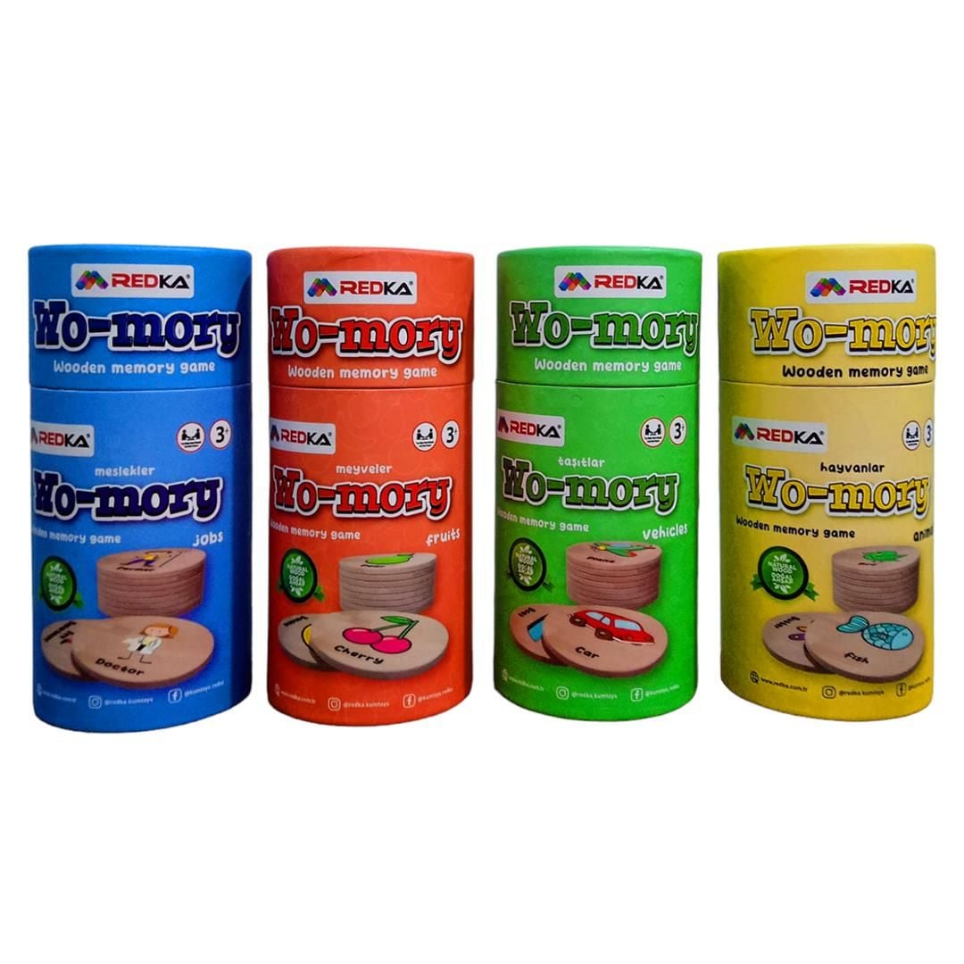 Redka Wo-mory Ahşap Hafıza Oyunu