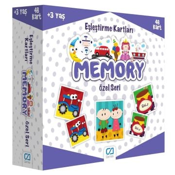 CA GAMES MEMORY ÖZEL SERİ EŞLEŞTİRME KARTLARI 48 KART