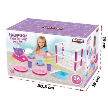 3 Katlı Hamarat Mutfak Seti