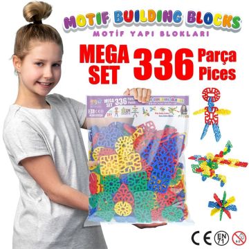 Motif Yapı Blokları Mega set 336 prç.