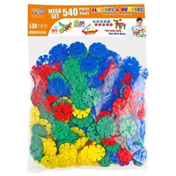 Rakamlar ve Çiçekler Mega set 540 prç.