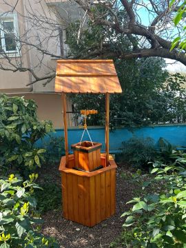 Ahşap kuyu Kovalı çap 90 cm