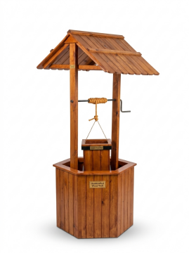 Ahşap kuyu Kovalı çap 90 cm