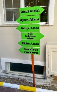 Yönlendirme levhaları 7 Adet