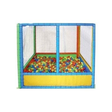 Top havuzu Fileli  Kaydıraklı 200x200x200