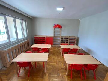 Mantar Kitaplıklı Dolap Grubu 360 cm