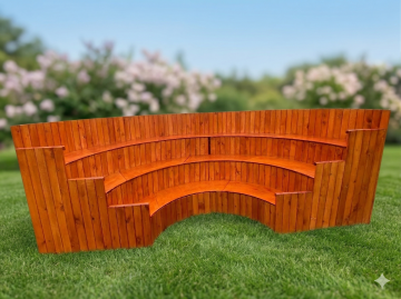 Amfi oturma oval dış mekan